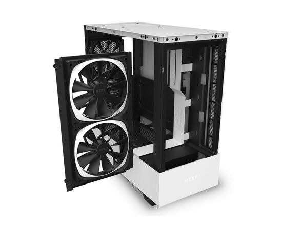 Корпус NZXT H510 Matte White (CA-H510E-W1), изображение 8 Корпус NZXT H510 Matte White (CA-H510E-W1), изображение 8