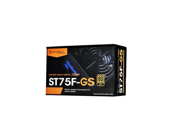 Блок питания Silver Stone 750W STRIDER Gold (SST-ST75F-GS), изображение 12 Блок питания Silver Stone 750W STRIDER Gold (SST-ST75F-GS), изображение 12