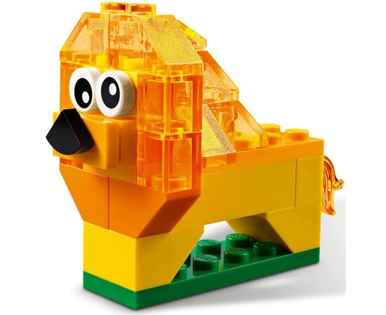 Конструктор LEGO Classic Прозорі кубики для творчості (11013), зображення 10 Конструктор LEGO Classic Прозорі кубики для творчості (11013), зображення 10