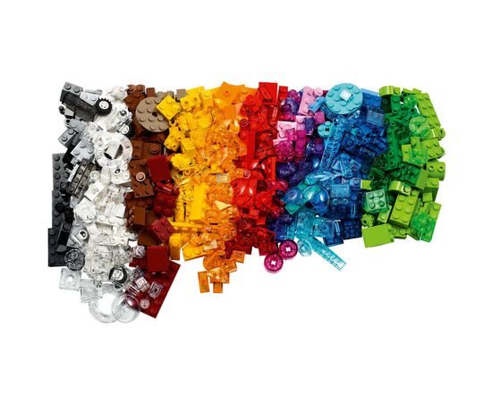 Конструктор LEGO Classic Прозорі кубики для творчості (11013), зображення 3 Конструктор LEGO Classic Прозорі кубики для творчості (11013), зображення 3