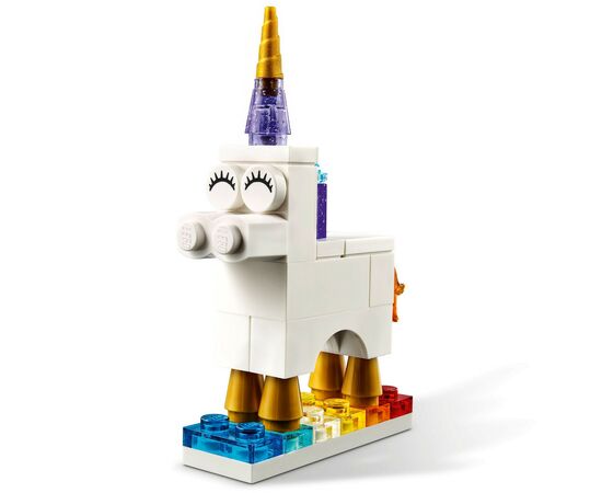 Конструктор LEGO Classic Прозорі кубики для творчості (11013), зображення 6 Конструктор LEGO Classic Прозорі кубики для творчості (11013), зображення 6