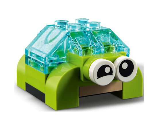 Конструктор LEGO Classic Прозорі кубики для творчості (11013), зображення 9 Конструктор LEGO Classic Прозорі кубики для творчості (11013), зображення 9