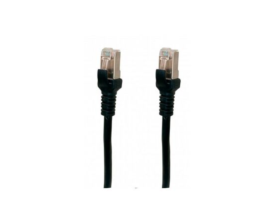 Патч-корд 0.25м, Cat. 6, FTP, CCA, black Extradigital (KBP1861), зображення 3 Патч-корд 0.25м, Cat. 6, FTP, CCA, black Extradigital (KBP1861), зображення 3