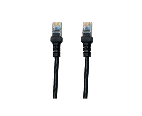Патч-корд 0.25м, Cat. 6, FTP, CCA, black Extradigital (KBP1861), зображення 4 Патч-корд 0.25м, Cat. 6, FTP, CCA, black Extradigital (KBP1861), зображення 4