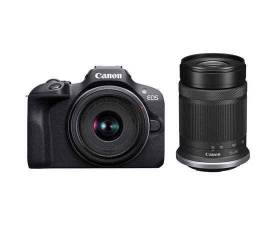 Цифровий фотоапарат Canon EOS R100 + 18-45 IS STM + 55-210 f/5.0-7.1 IS STM (6052C036)