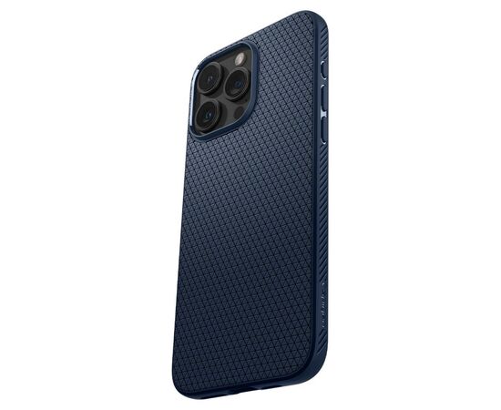 Чехол для мобильного телефона Spigen Apple iPhone 15 Pro Liquid Air Navy Blue (ACS06705), изображение 5 Чехол для мобильного телефона Spigen Apple iPhone 15 Pro Liquid Air Navy Blue (ACS06705), изображение 5