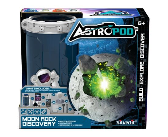 Ігровий набір Astropod з фігуркою – Місія Досліди місячний камінь (80338)