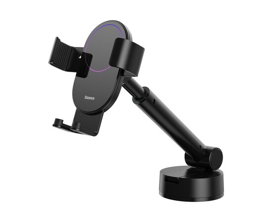 Универсальный автодержатель Baseus 4.7-6.5" Gravity Simplism (на присоску) black (SUYL-JY01), изображение 12 Универсальный автодержатель Baseus 4.7-6.5" Gravity Simplism (на присоску) black (SUYL-JY01), изображение 12