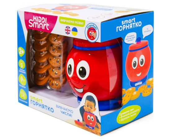 Развивающая игрушка Kiddi Smart Интерактивная обучающая игрушка Smart-Горшочек украинский и английский язык (524800), изображение 7 Развивающая игрушка Kiddi Smart Интерактивная обучающая игрушка Smart-Горшочек украинский и английский язык (524800), изображение 7