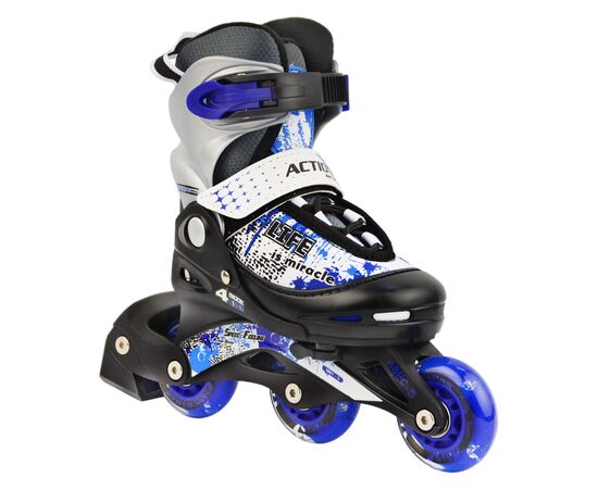 Роликові ковзани Action Zero Комплект Синій 26-29 (PW117CE308905/26-29), зображення 5 Роликові ковзани Action Zero Комплект Синій 26-29 (PW117CE308905/26-29), зображення 5
