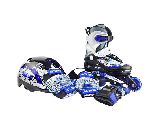 Роликовые коньки Action Zero Комплект Синій 26-29 (PW117CE308905/26-29)