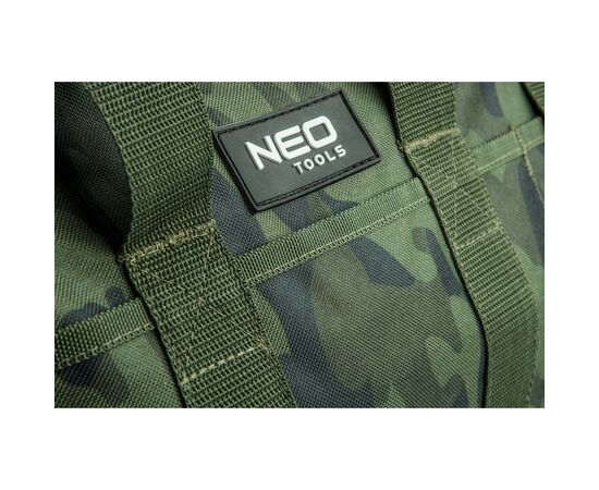 Сумка для инструмента Neo Tools Camo, 40x22x33см, нейлон 600D, усиленная, камуфляж (84-322), изображение 3 Сумка для инструмента Neo Tools Camo, 40x22x33см, нейлон 600D, усиленная, камуфляж (84-322), изображение 3