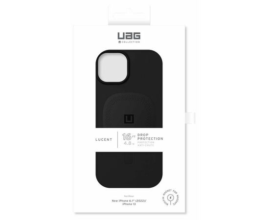 Чехол для моб. телефона Uag [U] Apple iPhone 14 Lucent 2.0 Magsafe, Black (114076314040), изображение 12