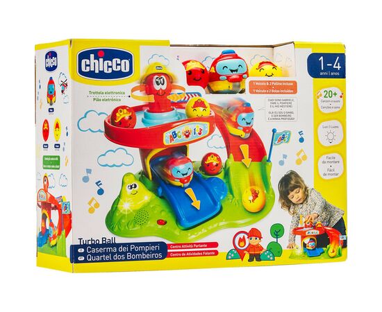 Развивающая игрушка Chicco Пожарная станция Turbo Ball (10758.00), изображение 12
