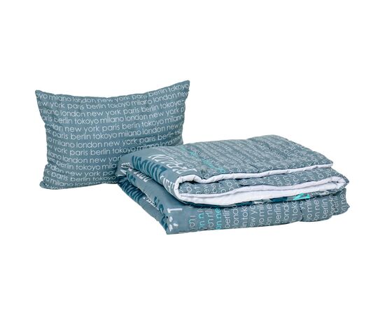 Ковдра MirSon Набір Tencel Зима №3698 Print Line Mabel (ковдра + подушка середня) 140х205+50х70 (2200004821368)