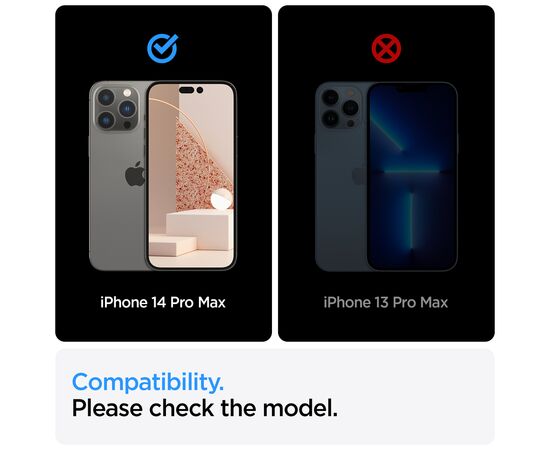 Стекло защитное Spigen Apple Iphone 14 Pro Max Glas tR Align Master FC (2 Pack), Blac (AGL05204), изображение 2 Стекло защитное Spigen Apple Iphone 14 Pro Max Glas tR Align Master FC (2 Pack), Blac (AGL05204), изображение 2
