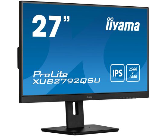 Монітор iiyama XUB2792QSU-B5, зображення 3 Монітор iiyama XUB2792QSU-B5, зображення 3