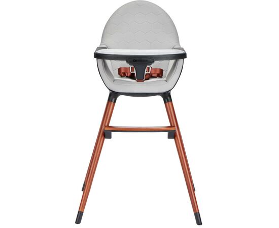 Стульчик для кормления Kinderkraft 2 в 1 Finix Grey (5902533918515)