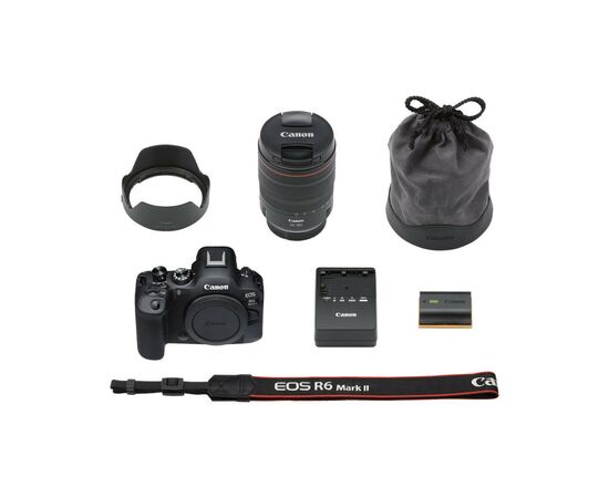 Цифровой фотоаппарат Canon EOS R6 Mark II + RF 24-105 f/4.0 L IS (5666C029), изображение 10 Цифровой фотоаппарат Canon EOS R6 Mark II + RF 24-105 f/4.0 L IS (5666C029), изображение 10