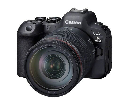 Цифровой фотоаппарат Canon EOS R6 Mark II + RF 24-105 f/4.0 L IS (5666C029), изображение 2 Цифровой фотоаппарат Canon EOS R6 Mark II + RF 24-105 f/4.0 L IS (5666C029), изображение 2