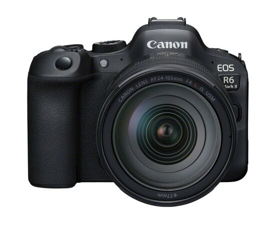 Цифровий фотоапарат Canon EOS R6 Mark II + RF 24-105 f/4.0 L IS (5666C029)
