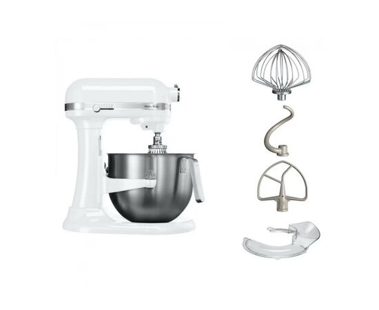 Кухонный комбайн KitchenAid 5KSM7591XEWH, изображение 7 Кухонный комбайн KitchenAid 5KSM7591XEWH, изображение 7