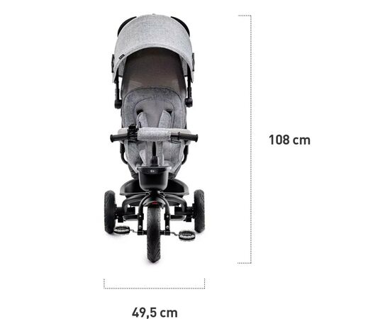 Дитячий велосипед Kinderkraft Aveo Gray (KKRAVEOGRY0000) (5902533908905), зображення 11