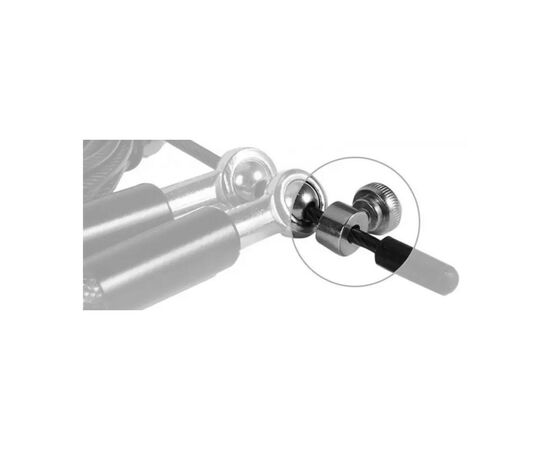 Скакалка PowerPlay 4207 швидкісна алюмінієва Срібна (PP_4207_Silver), изображение 6 Скакалка PowerPlay 4207 швидкісна алюмінієва Срібна (PP_4207_Silver), изображение 6