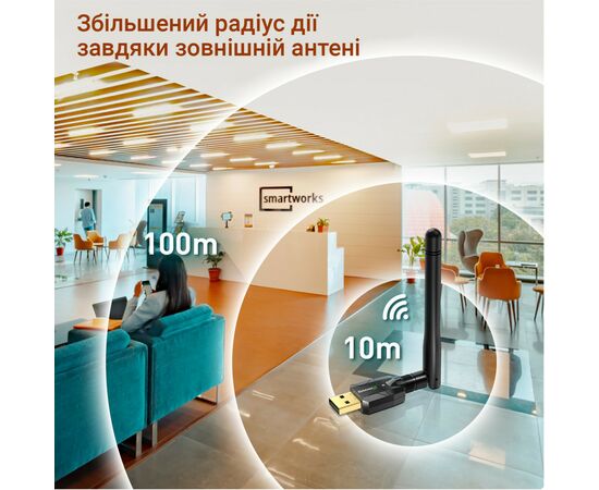 Bluetooth-адаптер Grand-X 5.1 100m with antenna (BT50S), изображение 9 Bluetooth-адаптер Grand-X 5.1 100m with antenna (BT50S), изображение 9