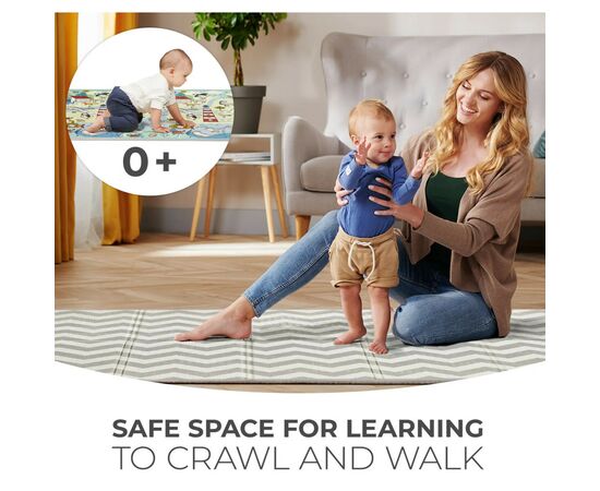 Детский коврик Kinderkraft двусторонний Matty 2 (5902533923212), изображение 11