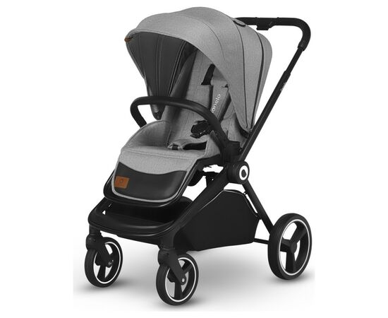 Коляска Lionelo 3 в 1 Mika Grey Stone (LO-MIKA 3IN1 GREY STONE), изображение 2 Коляска Lionelo 3 в 1 Mika Grey Stone (LO-MIKA 3IN1 GREY STONE), изображение 2