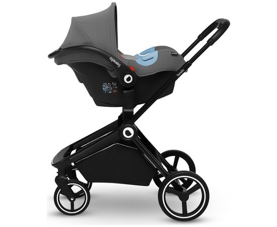 Коляска Lionelo 3 в 1 Mika Grey Stone (LO-MIKA 3IN1 GREY STONE), изображение 5 Коляска Lionelo 3 в 1 Mika Grey Stone (LO-MIKA 3IN1 GREY STONE), изображение 5