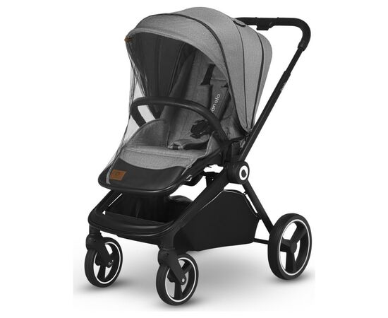 Коляска Lionelo 3 в 1 Mika Grey Stone (LO-MIKA 3IN1 GREY STONE), изображение 7 Коляска Lionelo 3 в 1 Mika Grey Stone (LO-MIKA 3IN1 GREY STONE), изображение 7