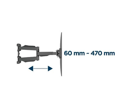 Кронштейн Gembird WM-58ST-01, изображение 11 Кронштейн Gembird WM-58ST-01, изображение 11