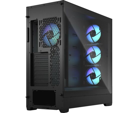 Корпус Fractal Design Pop XL Air RGB Black TG Clear (FD-C-POR1X-06), изображение 4 Корпус Fractal Design Pop XL Air RGB Black TG Clear (FD-C-POR1X-06), изображение 4