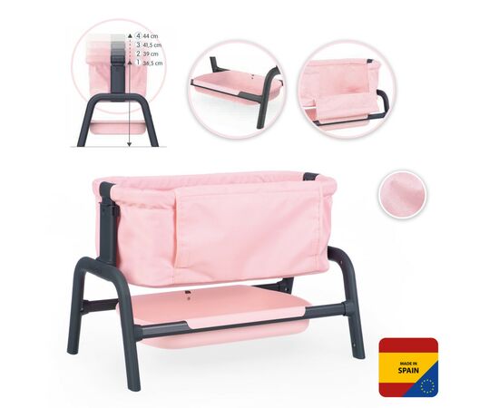 Аксессуар к кукле Smoby Кроватка для куклы Maxi-Cosi (240240), изображение 5 Аксессуар к кукле Smoby Кроватка для куклы Maxi-Cosi (240240), изображение 5