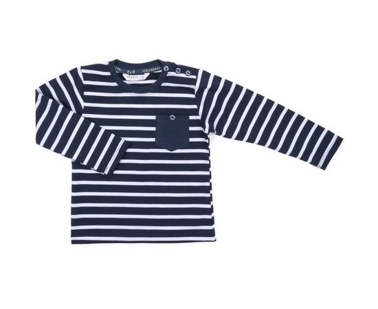 Набор детской одежды Breeze в полосочку и с карманчиком (8999-80B-darkblue), изображение 2 Набор детской одежды Breeze в полосочку и с карманчиком (8999-80B-darkblue), изображение 2
