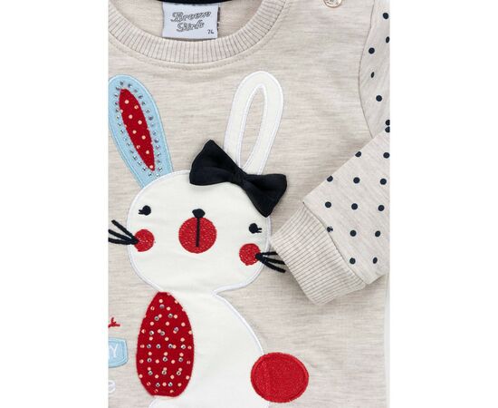 Набор детской одежды Breeze с зайчиками (10188-92G-beige), изображение 10 Набор детской одежды Breeze с зайчиками (10188-92G-beige), изображение 10