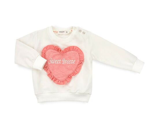 Набор детской одежды Breeze с сердечком и оборочкой (11261-92G-peach), изображение 2 Набор детской одежды Breeze с сердечком и оборочкой (11261-92G-peach), изображение 2