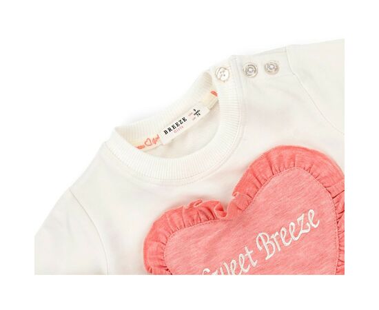 Набор детской одежды Breeze с сердечком и оборочкой (11261-92G-peach), изображение 7 Набор детской одежды Breeze с сердечком и оборочкой (11261-92G-peach), изображение 7