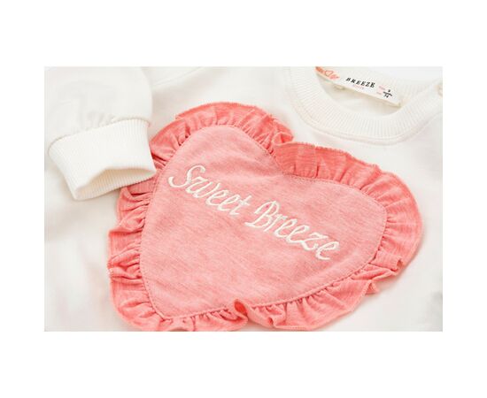 Набор детской одежды Breeze с сердечком и оборочкой (11261-92G-peach), изображение 9 Набор детской одежды Breeze с сердечком и оборочкой (11261-92G-peach), изображение 9