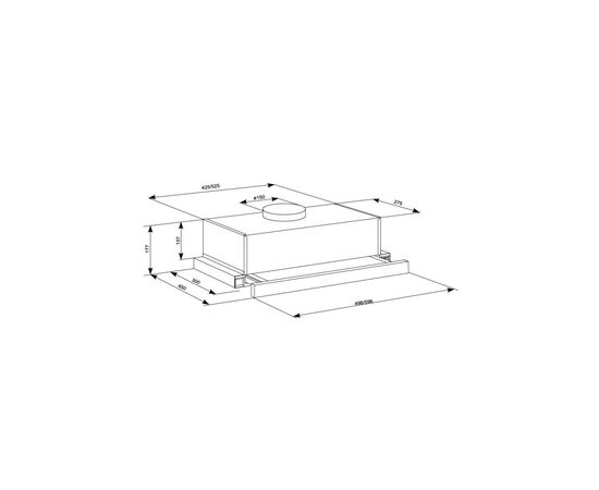 Вытяжка кухонная Eleyus LOTUS 1000 60 BG, изображение 12 Вытяжка кухонная Eleyus LOTUS 1000 60 BG, изображение 12