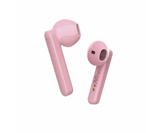 Наушники Trust Primo Touch True Wireless Mic Pink (23782), изображение 6 Наушники Trust Primo Touch True Wireless Mic Pink (23782), изображение 6