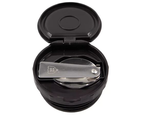 Термос Tramp с широким горлом в чехле 0.8 л Black (UTRC-132-black), изображение 6 Термос Tramp с широким горлом в чехле 0.8 л Black (UTRC-132-black), изображение 6