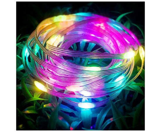 Гирлянда ColorWay Smart LED RGB WiFi+Bluetooth 10M 66LED IP65 (CW-GS-66L10UMC), изображение 6 Гирлянда ColorWay Smart LED RGB WiFi+Bluetooth 10M 66LED IP65 (CW-GS-66L10UMC), изображение 6
