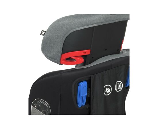 Автокресло El Camino ME 1093 Memphis Iso-Fix (0-36кг) grey black (ME 1093 grey black), изображение 12 Автокресло El Camino ME 1093 Memphis Iso-Fix (0-36кг) grey black (ME 1093 grey black), изображение 12