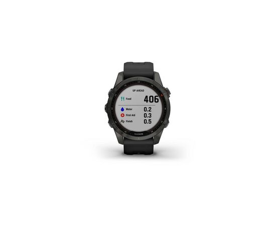 Смарт-часы Garmin fenix 7S Sapphire Sol,Carbon Gray DLC Ti w/ith Blk Band, GPS (010-02539-25), изображение 8 Смарт-часы Garmin fenix 7S Sapphire Sol,Carbon Gray DLC Ti w/ith Blk Band, GPS (010-02539-25), изображение 8