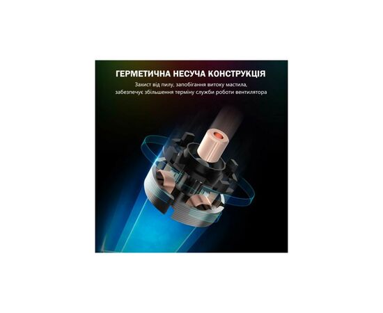 Кулер для корпуса Zezzio ZF-200 FRGB MAX, изображение 6 Кулер для корпуса Zezzio ZF-200 FRGB MAX, изображение 6
