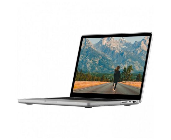 Чохол до ноутбука Uag 14" Apple MacBook Pro 2021 Dot, Ice (134002114343), зображення 6 Чохол до ноутбука Uag 14" Apple MacBook Pro 2021 Dot, Ice (134002114343), зображення 6