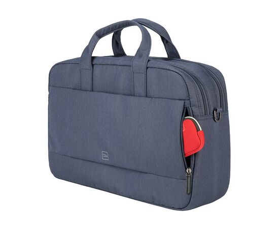 Сумка для ноутбука Tucano 15.6" Flash, Blue (BFLASH15-B), изображение 8 Сумка для ноутбука Tucano 15.6" Flash, Blue (BFLASH15-B), изображение 8